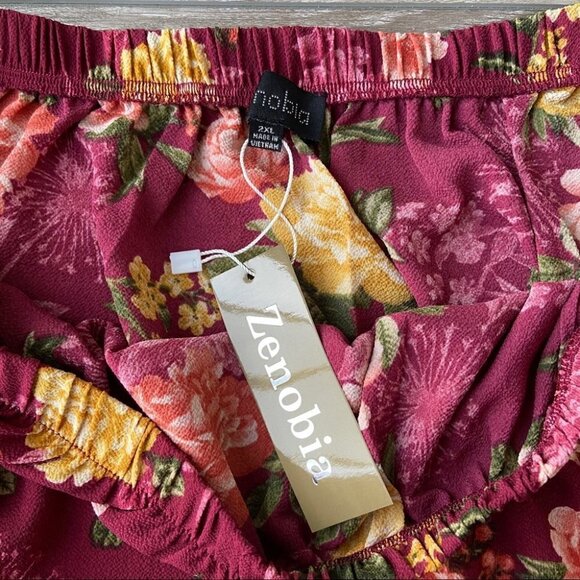 NWT Zenobia Off The Shoulder Floral Top - Picture 3 of 7